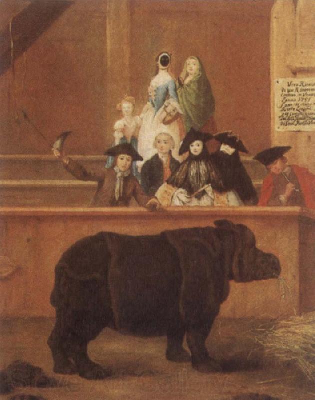 Pietro Longhi The Rhinoceros